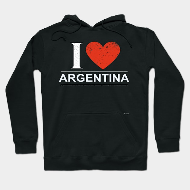 I Love Argentina - Gift for Argentine Hoodie by giftideas